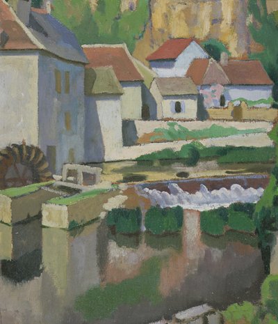 Angles-sur-l "Anglin、1912 作： Roger Eliot Fry